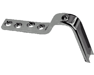 Angled blade plate for intertrochanteric femoral osteotomy