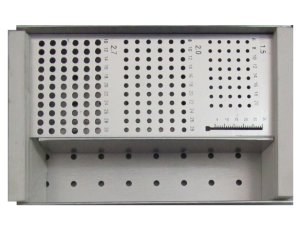 Container S.S. box for screws mini fragments