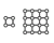 Mini plates 3D square segments TITANIUM for screws 2.0 mm 