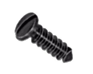 Mini screw for maxillofacial surgery ø 2.0 mm slot head